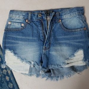 Jean shorts